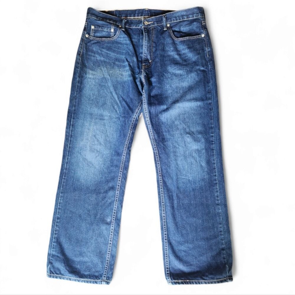 Levi 559 men's 36x30 classic denim relaxed straight jeans vintage-look